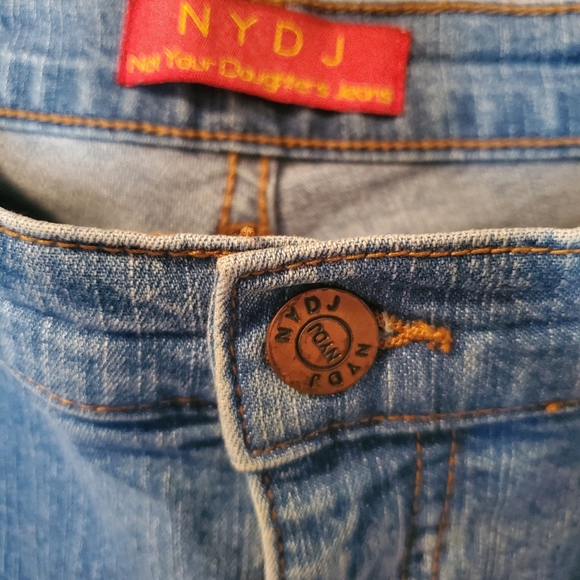 Not Your Daughter's Jeans with rhinestones. Size 6 - Picture 8 of 9